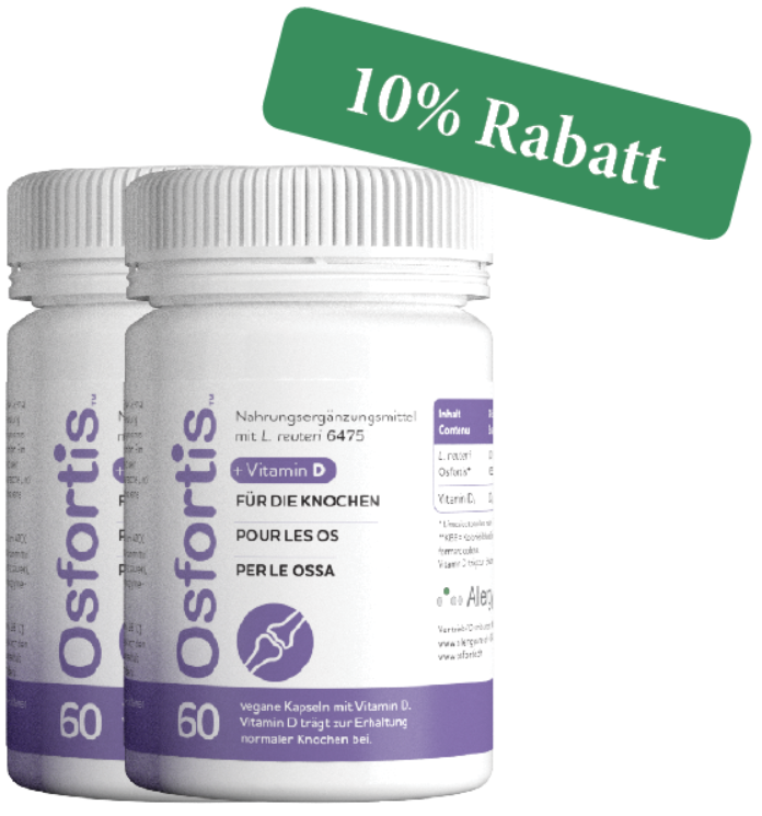 Osfortis mit Vitamin D | Eine natürliche Art zur Erhaltung normaler Knochen